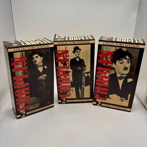 Charlie Chaplin Collector's Edition Video Cassettes Volumes 5-10